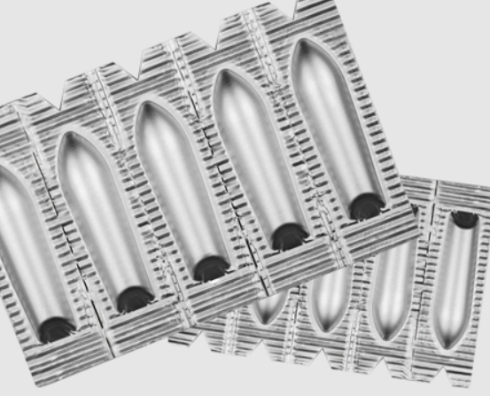 PVC PE imprimé pour suppositoire